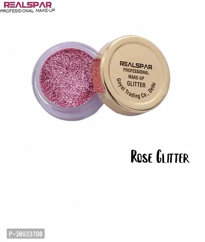 REALSPAR PROFESSIONAL MAKE UP GLITTER ROSE PINK ROSE PINK-thumb2