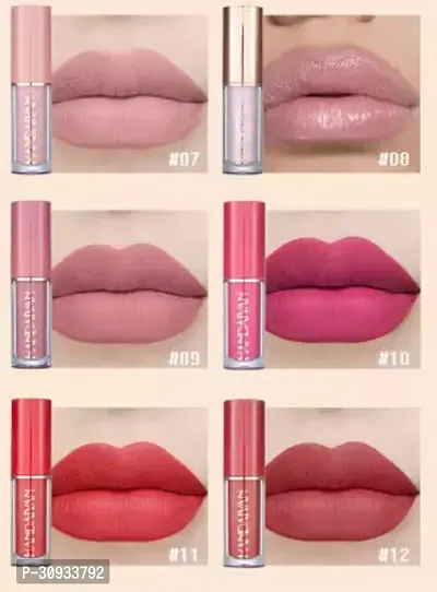 HANDIYAN HANDAIYAN Liquid Matte Lipstick 12 pcs set Waterproof Long lasting multicolour 30 ml-thumb3