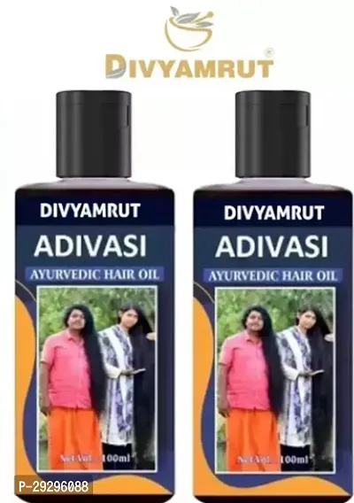 Adivasi Herbal Hair Oil For All Type Of Hair Problem Pack Of 2