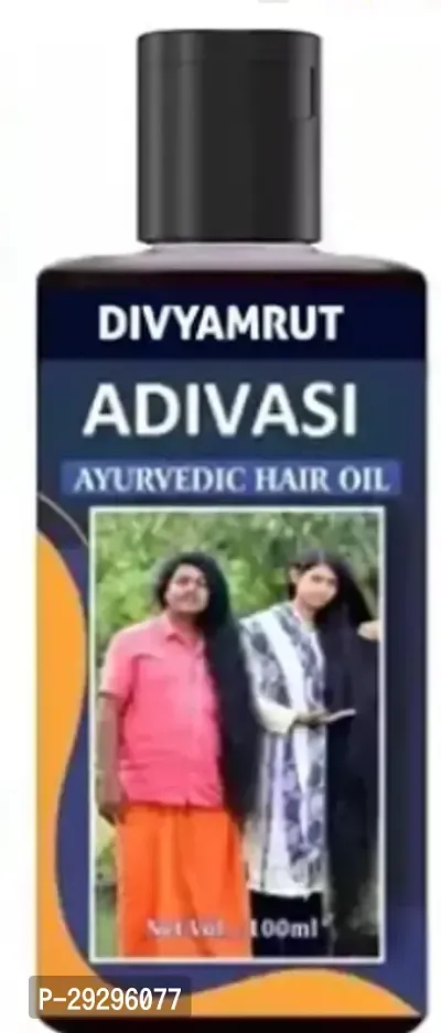 Adivasiherbal Hair Oil For All Type Of Hair Problem Herbal Growth Hair Oil 100 Ml