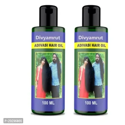 Adivasi Medicine Ayurvedic Herbal Hair Oil For Women And Men Pack 2-thumb0