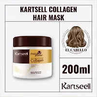 Karseell Collagen Keratin Straightened Hair Treatment Repair Mask Essence Hair All Hair Types 200 ml-thumb1