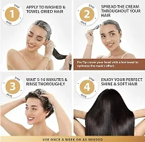 Karseell Collagen Hair Treatment |Deep Repair Conditioning| Argan Collagen Hair Mask  Pack of 1 200 GM-thumb1