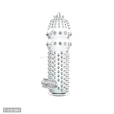 Reusable Crystal Dotted 6 Inch Condom