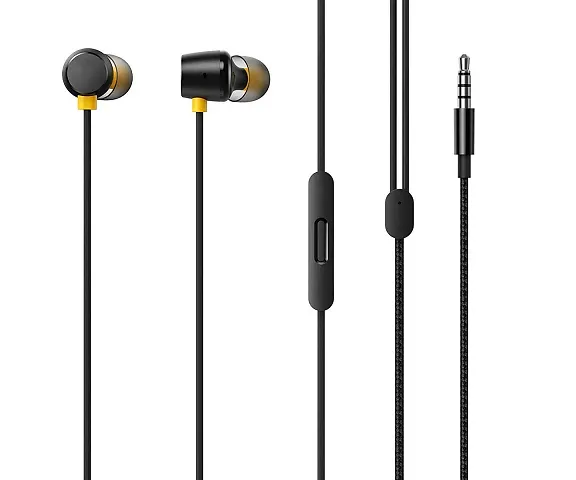 Premium Quality Wired Earphones With Mic And High Bass