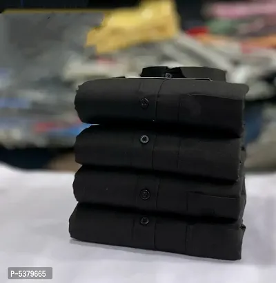Trendy Black Shirt For Men