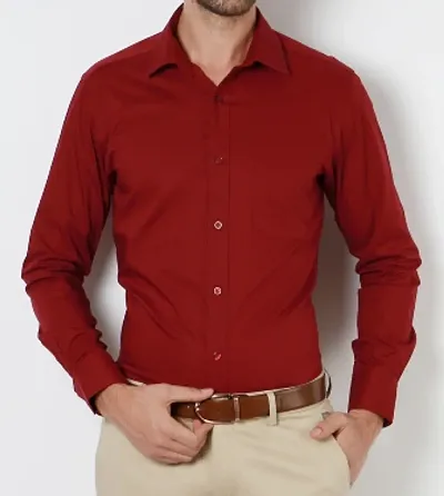 Cotton Long Sleeve Formal Shirt