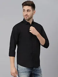 Classic Cotton Solid Casual Shirts for Men-thumb1