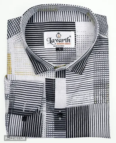Stylish Polycotton Long Sleeves Casual Shirt for Men-thumb2