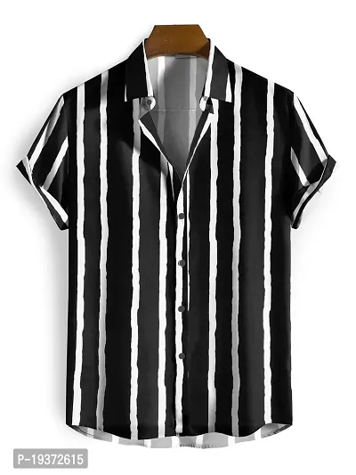 Men Regular, Super Slim Fit Striped Casual Shirt ( Cotton Lycra)