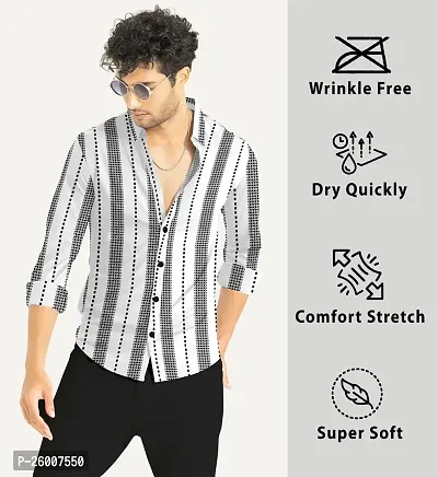 Classic Lyocell Casual Shirt For Men-thumb2