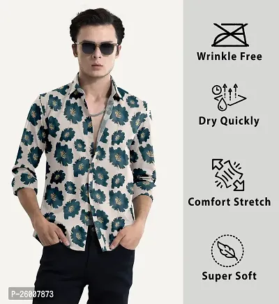 Classic Lyocell Casual Shirt For Men-thumb2