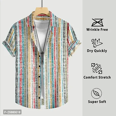 Classic Lyocell Casual Shirt For Men-thumb3