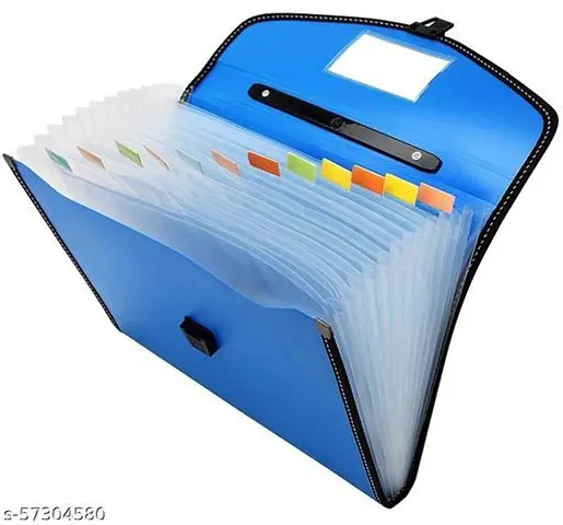 Expanding File Folder Letter A4 (Fits A4 Paper) Paper Expanding File Folder Pockets for School Office Home