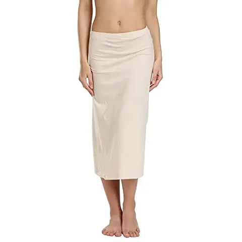 ATTWACT Womens Solid Color Inner Skirt