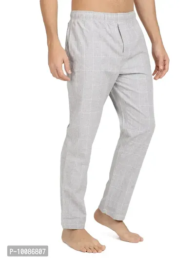 ATTWACT Mens Woven Solid Grey Color Pant (Large)-thumb3