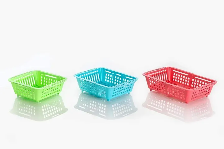 NAVYA ENTERPRISE Plastic Adjustable Basket