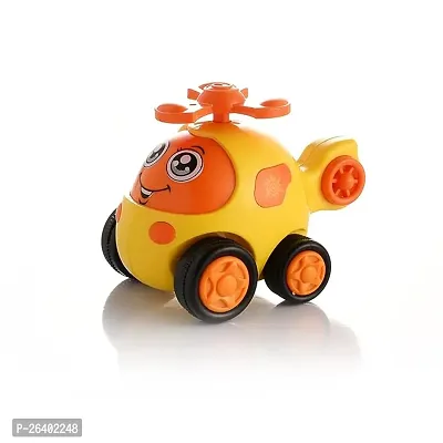 Friction Powered Cars Push And Go Scooter, Helicopter, Train And Car Vehicles Toys Gift For Kids-thumb0
