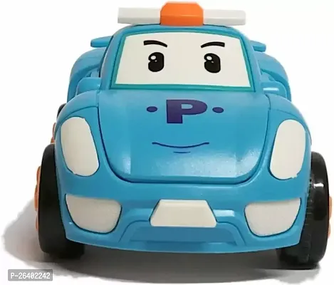 Toys Mini Cute Cartoon Transformer Car For Kids-thumb0