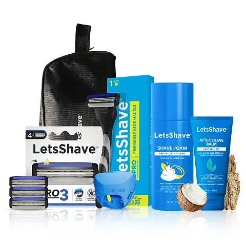 Pro 4 Grooming Kit with Shaving Foam