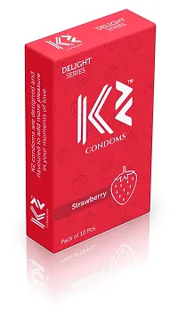 K2 Condoms Regular Extra Dotted Condoms For Mens Family Pack Flavoured (Banana, Strawberry, Banana) Combo Pack of 3 , (10 pieces per pack) 30 Dotted condoms for men family pack 500 under-thumb2