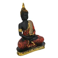 Craftam Resin Sitting Buddha Statue for Home Decor | Gautam Buddha Statue Showpiece Decorative Items for Home Living Room Office Desktop Table Decoration-thumb3