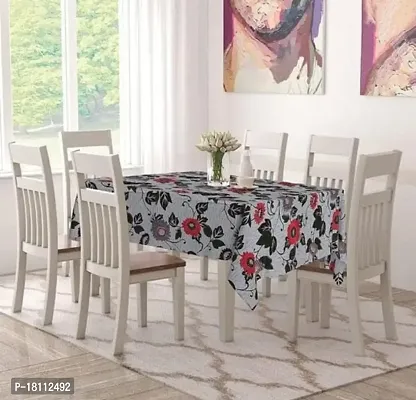 LOTUSKING Table Cloth|Center Table Cover|Round Table Cover|Table Cover 4 Seater/PVC water-2proof-76661