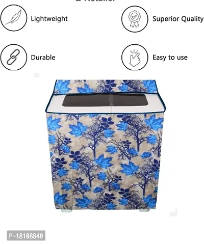 LOTUSKING 100% Waterproof  Dustproof Semi Automatic Washing Machine Cover ( Suitable For 6 Kg, 6.5 kg, 7 kg, 7.5 kg) )-8-thumb4