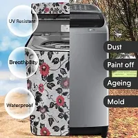 LOTUSKING Waterproof  Dustproof Washing Machine Cover Top Load  Fully Automatic Suitable for 6 kg, 6.2 kg, 6.5 kg , (58 x 89 x 58 cms vf-thumb3