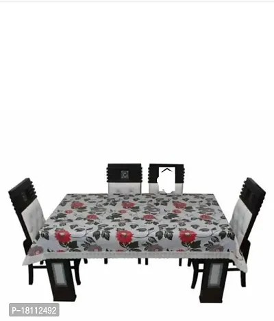 LOTUSKING Table Cloth|Center Table Cover|Round Table Cover|Table Cover 4 Seater/PVC water-2proof-76661-thumb2