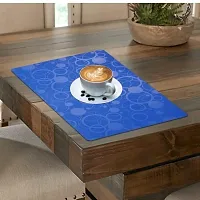 Placemat / Dining Table Mat/ Fridge Mat/Drawer Met Set Of 6  Pcs( Use Of Multipurpose)-thumb3