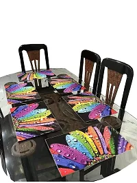 New PVC Placemat/Dining Table Mat Set Of 6 Pieces-thumb2