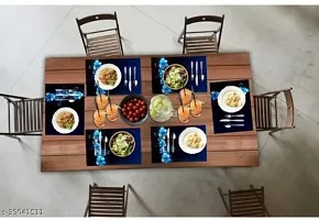 New PVC Placemat/Dining Table Mat Set Of 6 Pieces-thumb4