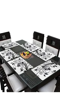 New PVC Placemat/Dining Table Mat Set Of 6 Pieces-thumb3