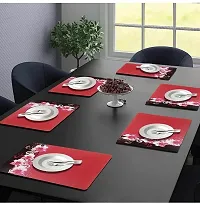 New PVC Placemat/Dining Table Mat Set Of 6 Pieces-thumb1