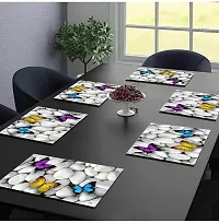 New PVC Placemat/Dining Table Mat Set Of 6 Pieces-thumb1