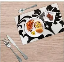 New PVC Placemat/Dining Table Mat Set Of 6 Pieces-thumb2