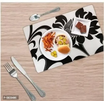 New PVC Placemat/Dining Table Mat Set Of 6 Pieces-thumb3