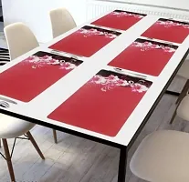 placemat / dining table mat/ fridge mat/drawer met set of 4  pcs( use of multipurpose)-thumb3