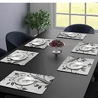 placemat / dining table mat/ fridge mat/drawer met set of 6  pcs( use of multipurpose)-thumb3