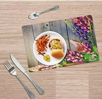 placemat / dining table mat/ fridge mat/drawer met set of 6  pcs( use of multipurpose)-thumb3