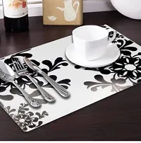 placemat / dining table mat/ fridge mat/drawer met set of 6  pcs( use of multipurpose)-thumb3