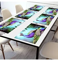 placemat / dining table mat/ fridge mat/drawer met set of 6  pcs( use of multipurpose)-thumb3