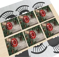 placemat / dining table mat/ fridge mat/drawer met set of 6  pcs( use of multipurpose)-thumb1