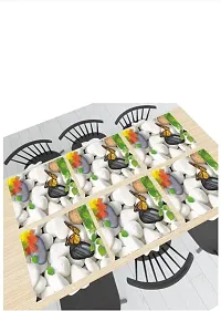 placemat / dining table mat/ fridge mat/drawer met set of 6  pcs( use of multipurpose)-thumb3