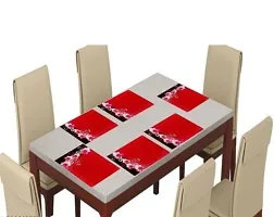 placemat / dining table mat/ fridge mat/drawer met set of 6  pcs( use of multipurpose)-thumb4