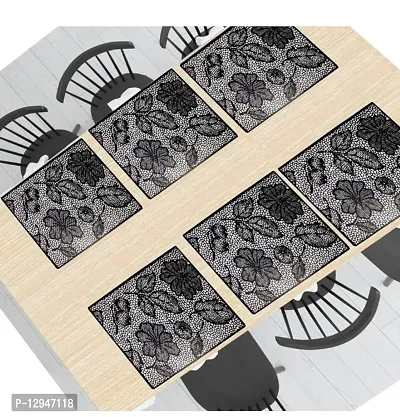 placemat / dining table mat/ fridge mat/drawer met set of 6  pcs( use of multipurpose)-thumb3