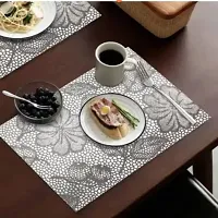 placemat / dining table mat/ fridge mat/drawer met set of 6  pcs( use of multipurpose)-thumb4