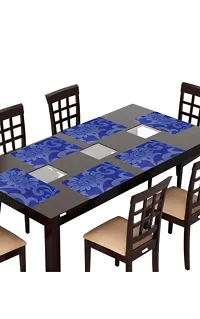 placemat / dining table mat/ fridge mat/drawer met set of 6  pcs( use of multipurpose)-thumb1