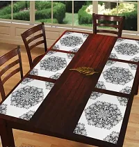 placemat / dining table mat/ fridge mat/drawer met set of 6  pcs( use of multipurpose)-thumb4